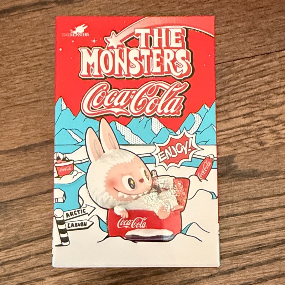 SEALED IN BOX - Discontinued Rare - Coca-Cola themed Labubu -  The Monsters